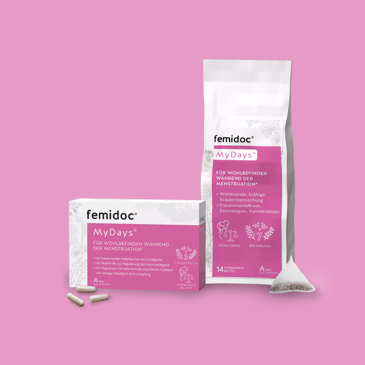 femidoc® MyDays® Capsules + Tea