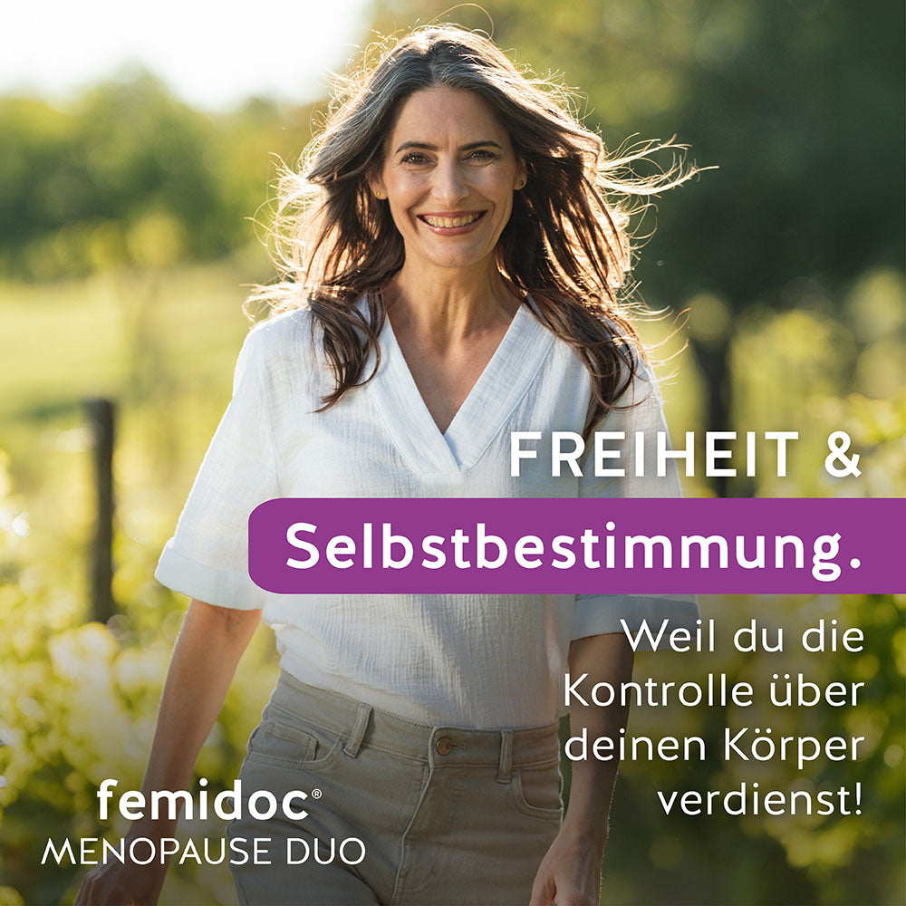 MENOPAUSE DUO für Freiheit und Selbstbestimmung - femidoc®