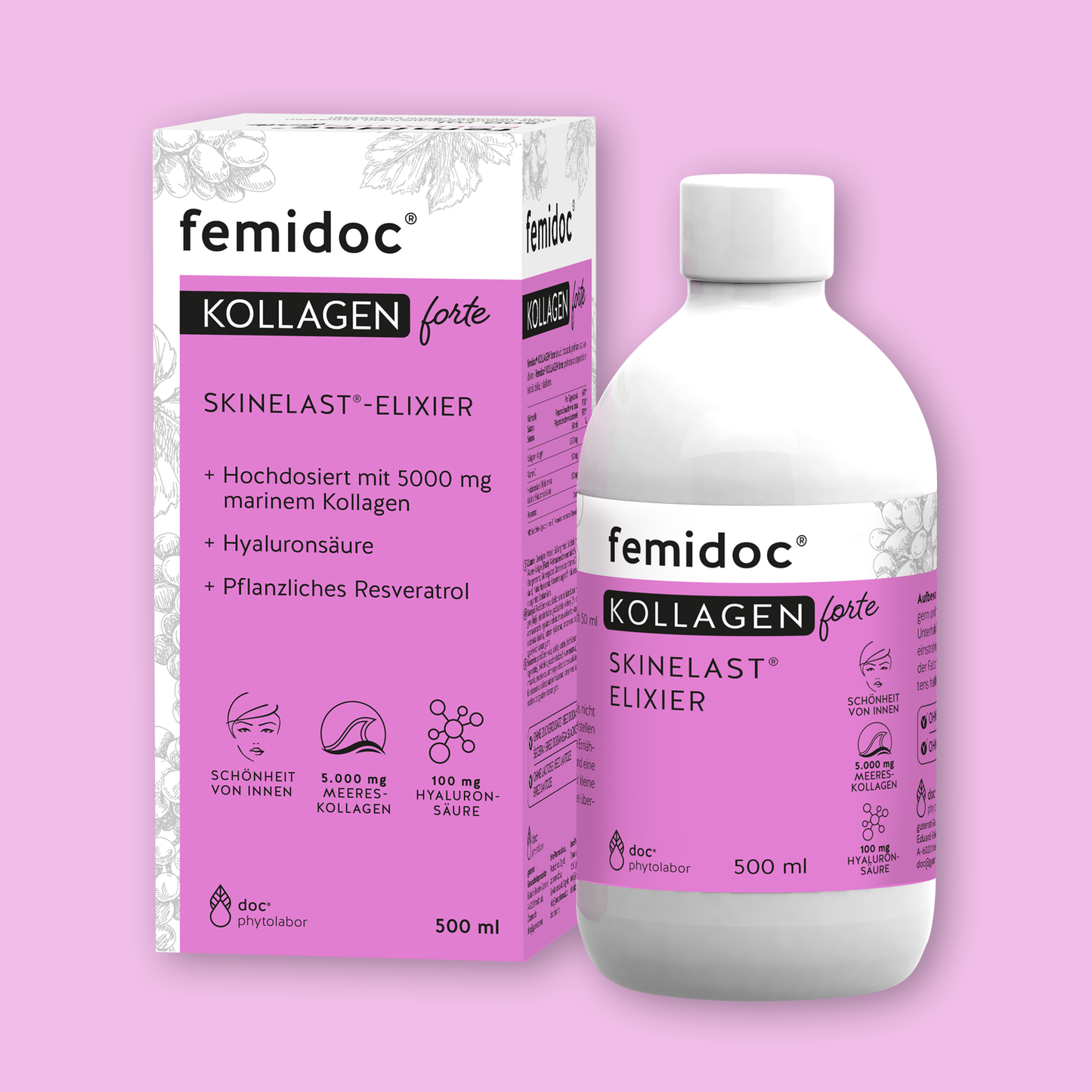 femidoc kollagen forte skinelast elixier packshot
