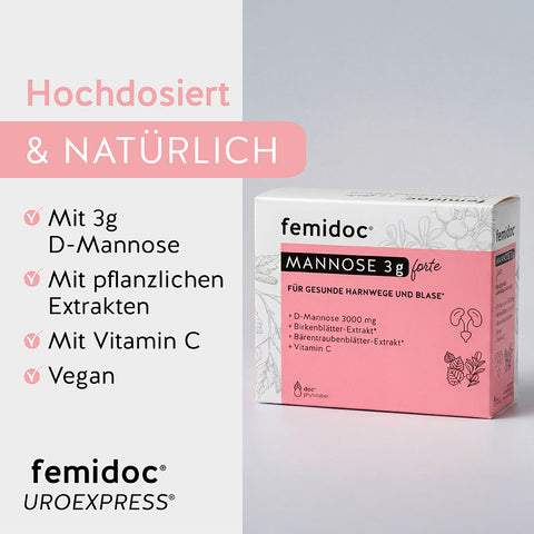 MANNOSE 3 g forte