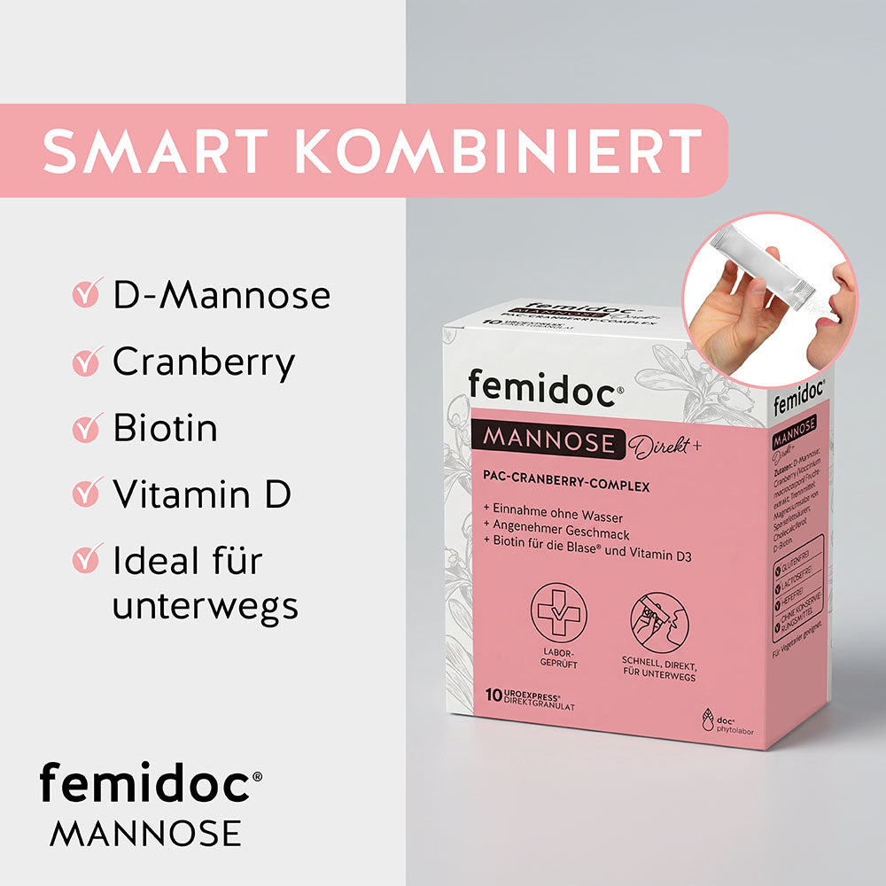 MANNOSE Direkt+ PAC-CRANBERRY-COMPLEX