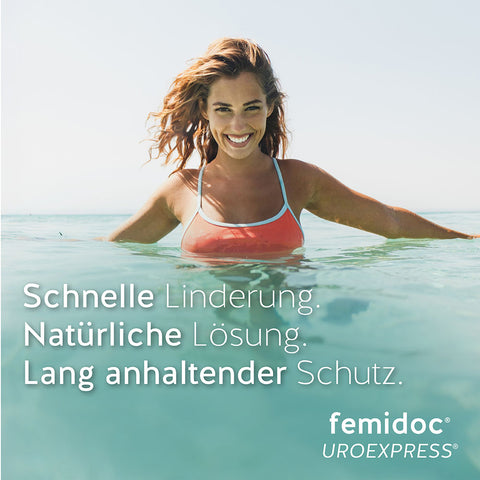 Schnelle Linderung mit UROEXPRESS® - femidoc®