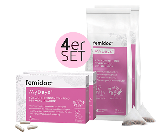 Kombi-Set für die Tage – 4er Set