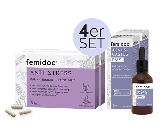 PMS & Stress Kombi-Set – 4er Set