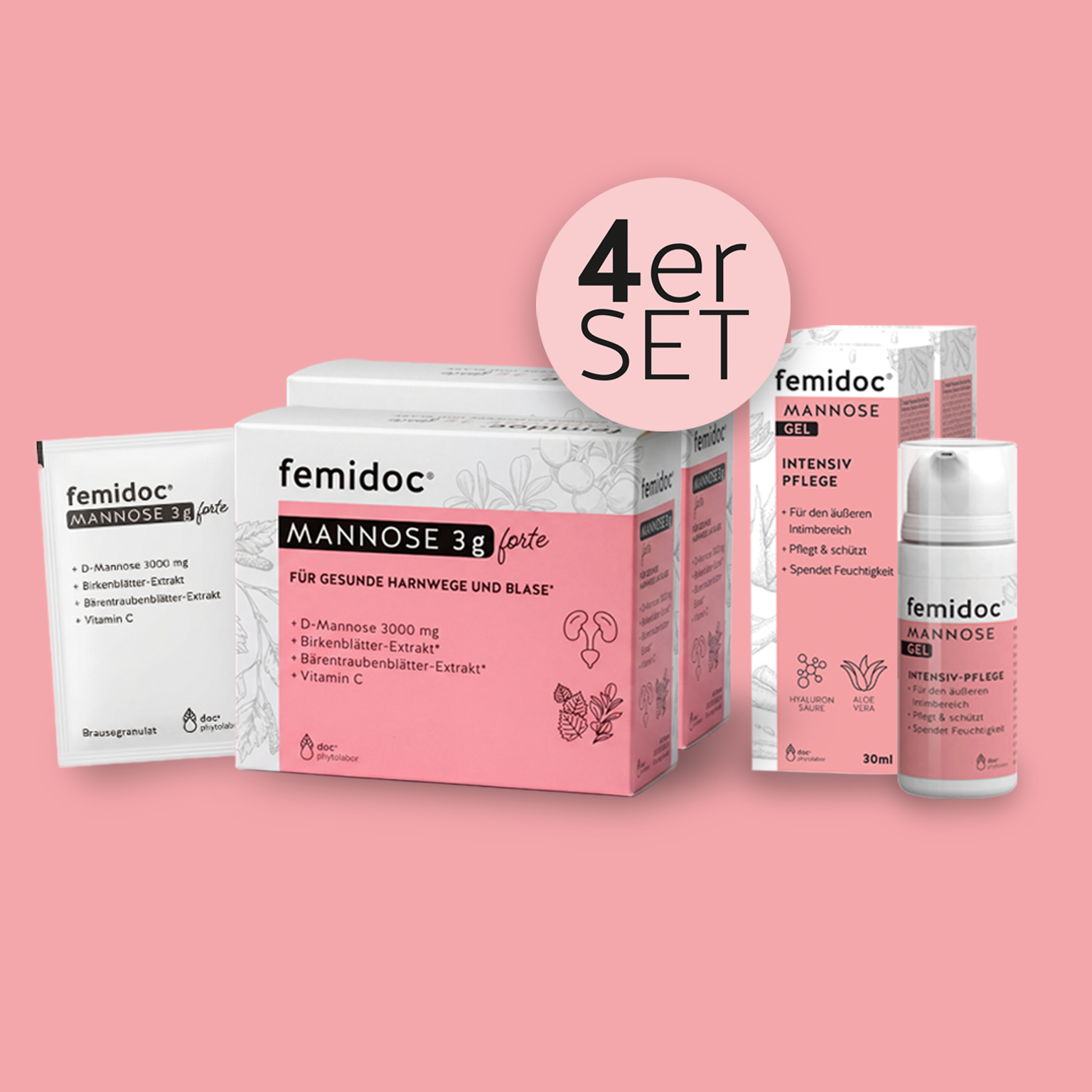 Blasenhilfe Forte – 4er Set